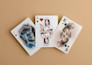 design playing cards, poker deck, and card game art